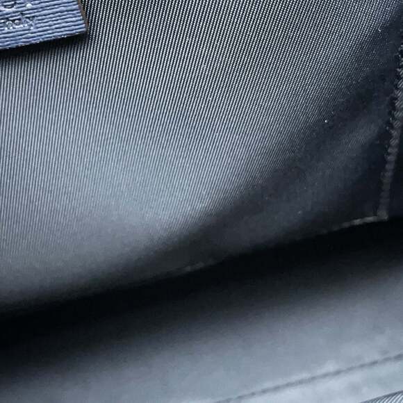 GUCCI Blue Leather Shoulder Bag - Picture 9 of 13